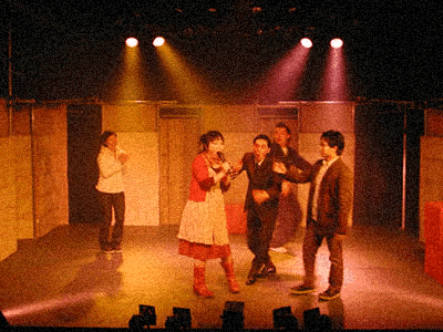 Swanky Rider第2回公演「オレンジの画面」舞台写真